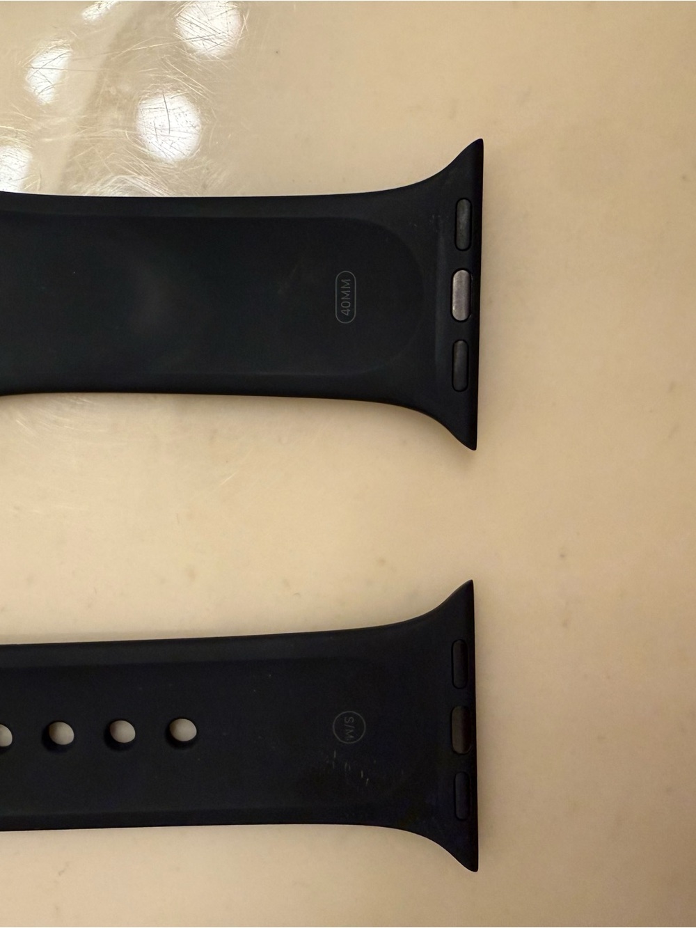 Apple Watch band 40mm s/m black